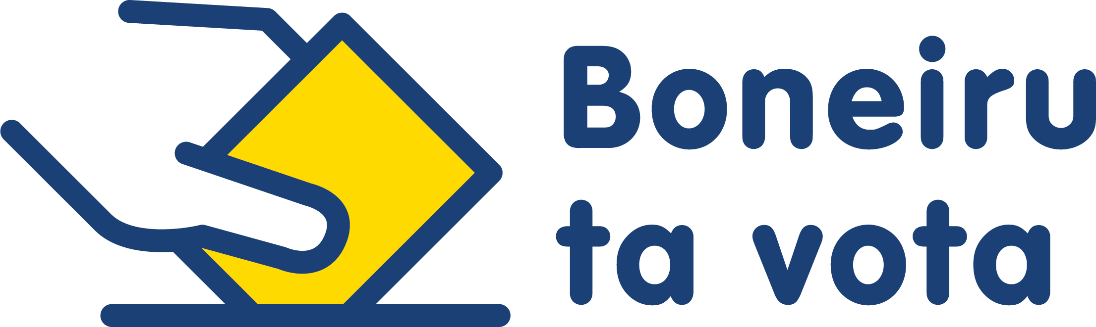 Logo van Bonaire Stemt